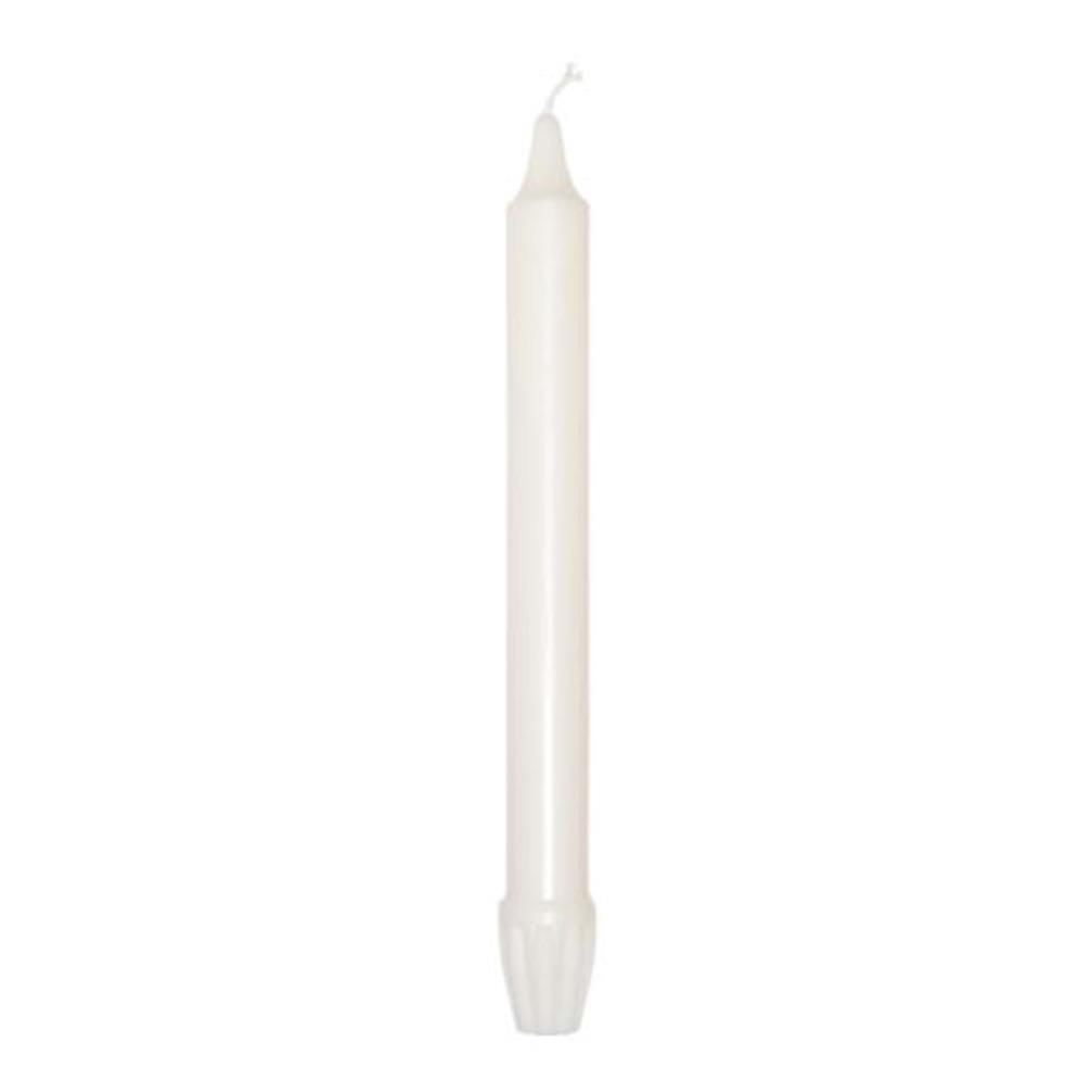 Price's Sherwood White Dinner Candles 25cm (Box of 10) Extra Image 3